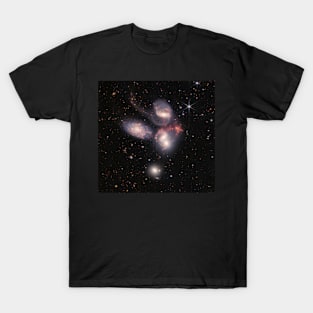 Stephan's Quintet - 5 Galaxy Image from the James Webb Space Telescope T-Shirt